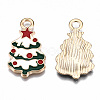 Alloy Enamel Pendants ENAM-S121-166-RS-3