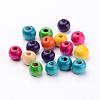 Dyed Natural Wood Beads X-WOOD-Q006-8mm-M-LF-2