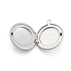 Non-Tarnish 316 Stainless Steel Blank Stamping Tag Locket Pendants STAS-K192-13P-2