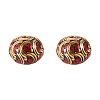 2Pcs Handmade Tibetan Style Beads KK-TA0008-43-1