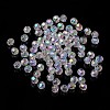 Eco-Friendly Transparent Acrylic Beads PL642-22-2