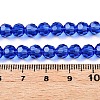 Transparent Glass Beads EGLA-A035-T4mm-D21-4