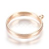 Alloy Open Back Bezel Pendants PALLOY-WH0030-01G-2