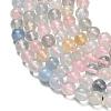 Natural Morganite Beads Strands G-H329-C13-6mm-AA-4