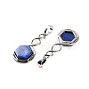 Dyed Natural Lapis Lazuli Pendants G-F777-05P-10-2