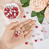 HOBBIESAY 90Pcs 3 Colors Polymer Clay Rhinestone Beads RB-HY0001-02-3