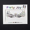 Acrylic Face Gems Stickers MRMJ-F014-08-3