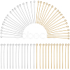 600Pcs 2 Colors Brass Eye Pin KK-SP0001-68C-1