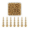 400Pcs 5 Style 304 Stainless Steel Beads STAS-MP0001-10-1