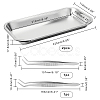 Stainless Steel Tweezers TOOL-OC0001-19P-2