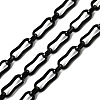 304 Stainless Steel Rectangle Link Chains CHS-Z007-15B-1