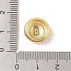 Rack Plating Brass & Cubic Zirconia Pendants KK-Z047-07G-B-RS-3