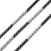 Ion Plating(IP) 304 Stainless Steel Box Chains STAS-B001-27C-B-2