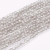 Transparent Glass Beads Strands GLAA-F076-B04-1