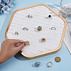 PU Leather and Wood Organizer Ring Display Trays ODIS-PH0009-15B-3