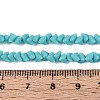 Frosted Opaque Glass Beads Strands GLAA-N017-4mm-19-2