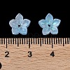Dyed & Heated Glass Bead Caps X-GLAA-Z019-02L-3