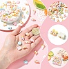 70Pcs 7 Styles Opaque Resin Cabochons RESI-YW0006-13-2