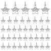 40Pcs Tibetan Style Alloy Pendants FIND-PH0002-59-1
