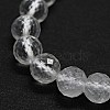 Natural Quartz Crystal Beads Strands G-G927-25-4