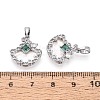 Natural White Shell Pendants KK-N287-24P-3