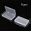 Polypropylene(PP) Storage Containers Box Case CON-WH0073-67-2