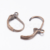 Brass Leverback Earring Findings X-EC223-NFR-2