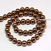 Electroplate Non-magnetic Synthetic Hematite Beads Strands G-J169A-3mm-01-2