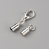 Brass Lobster Claw Clasps FIND-WH0044-78S-2