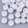 Plating Acrylic Beads PACR-R243-04R-1