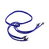 (Jewelry Parties Factory Sale)Adjustable Faux Suede Cord Lariat Necklaces NJEW-JN02538-05-3