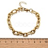 304 Stainless Steel Figaro Chains Bracelets for Men Women BJEW-R021-07G-5