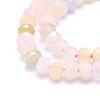 Natural Morganite Beads Strands G-E569-H08-3