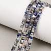 Natural Sodalite Beads Strands G-G345-C32-2x4mm-1
