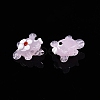 Handmade Lampwork Bumpy Beads Strands LAMP-T021-25B-3