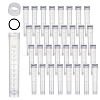 50Pcs Clear Graduated Tube Plastic Bead Containers CON-GA0001-27-5