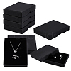 Paper Jewelry Set Gift Packing Boxes with Lid CON-WH0095-221-1