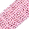 Electroplate Bicone Glass Beads Strands GL-T021-2.5x3mm-16-21-1