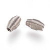Tarnish Resistant 304 Stainless Steel Spring Beads STAS-L207-09P-2