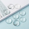 Transparent Glass Cabochons GGLA-R026-30mm-8