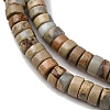 Natural Shoushan Stone Beads Strands G-L624-I10-2x4mm-4