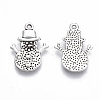 Tibetan Style Alloy Pendants TIBE-N010-37AS-RS-2
