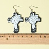 304 Stainless Steel Dangle Earrings EJEW-FS00005-6