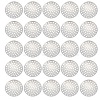 Brass Finger Ring/Brooch Sieve Findings KK-SC0002-65-1