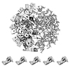 DICOSMETIC 100Pcs 304 Stainless Steel Screws AJEW-DC0001-03-1