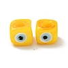 Handmade Evil Eye Lampwork European Beads LAMP-G143-06-3
