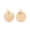 Ion Plating(IP) 304 Stainless Steel Charms EJEW-L238-03C-G-2