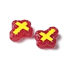 Baking Paint Glass Enamel Beads BLOW-D300-06N-3