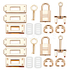 2 Sets Alloy Bag Lock Clasp Set FIND-WR0006-89-1