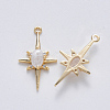 Brass Glass Charms KK-T049-059G-02-NF-2